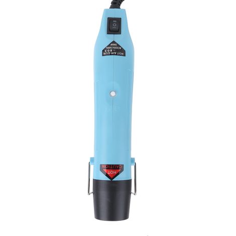Pistolet à air chaud GJ-803 300W à température réglable avec buses, outil industriel (prise UE 220V)