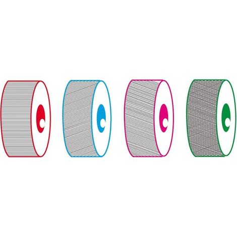 Molette - 0,80 mmBL oblique droite