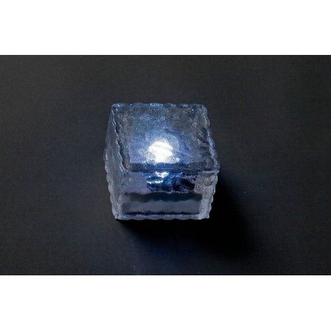 Faro 70614 - Faro luminoso in vetro - LED bianco - IP44 Con rilevatore