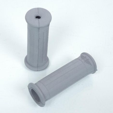 Paar graue Griffel 100 mm RSM für Mobylette Motobecane 50 AV3 (1/3)