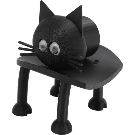 Soavoa Porte-Papier Toilette Chat Design Créatif Salle de Bain Bureau Lot de 3 (1/4)