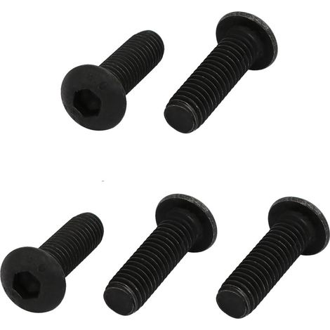 5pcs M6x20mm Vis Filetage à Gauche Vis Mandrin Perceuse Vis Blocage Boulon Classe 10.9 (1/3)