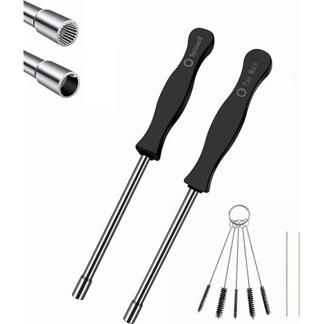 Outils Réglage Carburateur 21 Dents Spline & Pac Man pour Husqvarna Poulan Ryobi Stihl Echo  Tournevis Moteur 2 Temps Débroussailleuse Tronçonneuse Souffleur