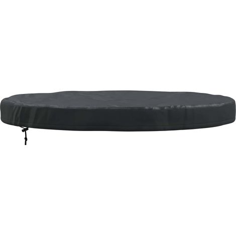 Funda para mesa de exterior Negro 92 x 92 x 10 cm Tela 210D vidaXL