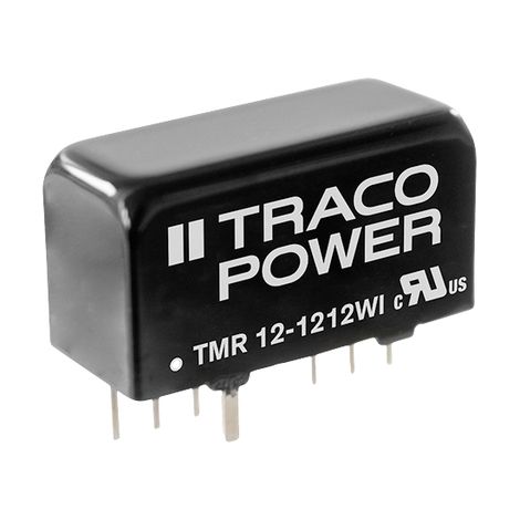Convertidor tracopower tmr 12-1215wi compacto alta eficiencia 12W