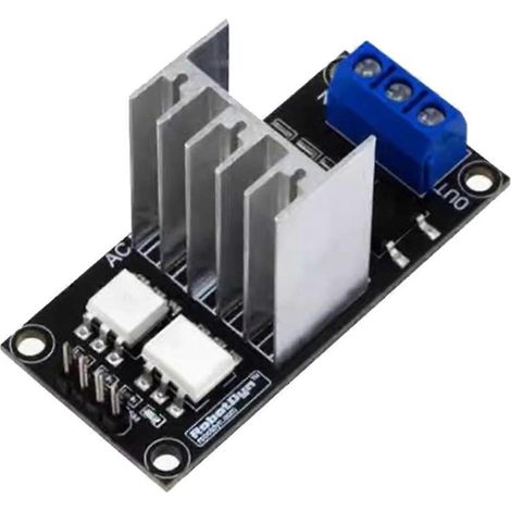 Module gradateur AC 1 canal 3,3 V/5 V - lumières et moteurs 8 A-400 V (1/5)