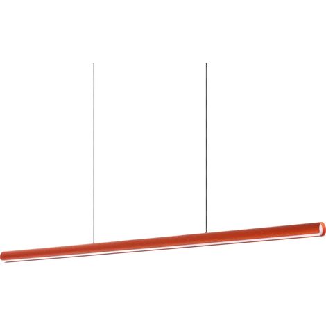 Ideal Lux Sospensione Moderna Dorica 1 Luce LED Integrato Arancione metallo (1/2)