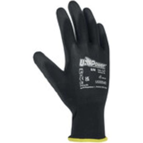 U-POWER GUANTI ONIX POLIESTERE/PU NERO TAGLIA 11 - 12 Paia