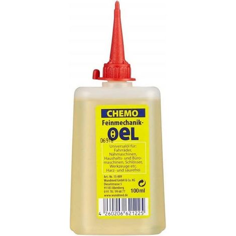 Bgs Technic – Burette flacon huile 100 ml – Lubrification machines à coudre – Réduit friction et usure – Bouchon refermable