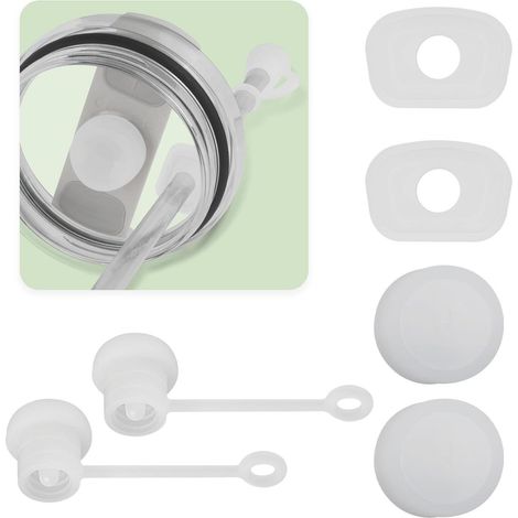 Silikon Stopper Strohhalm Abdeckung für Stanley Tumbler 30oz 40oz (1/5)