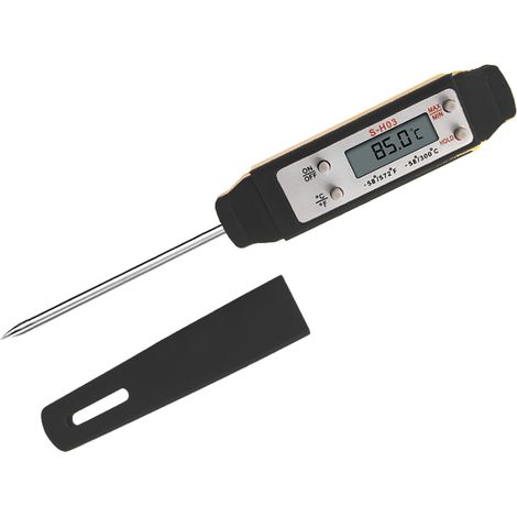 Thermomètre à viande étanche à lecture instantanée, thermomètre alimentaire avec sonde de température pour la cuisine (1/5)