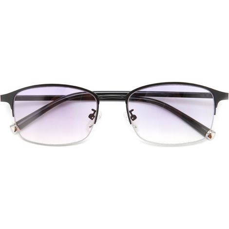 Lunettes de lecture anti-lumière bleue, mode simple et portable, protection UV, pour homme et femme, vision +300 (1/5)