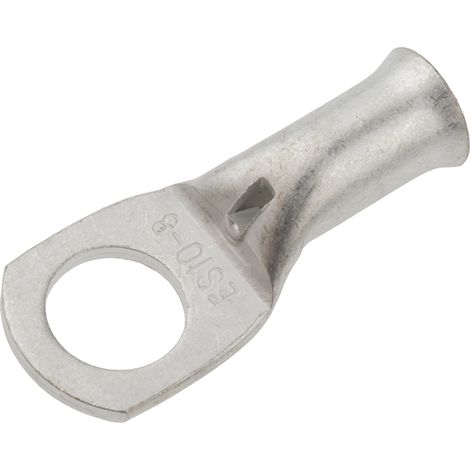 Cosses à œillet RS PRO, Non-isolé, 10mm², 8mm, 12.5mm (1/2)