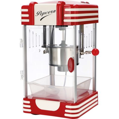 Regalo Italiano Macchina Popcorn Elettrica G100 26 x 29 x 47 Cm Rosso