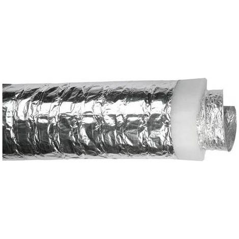10 x CONDOTTO FLESSIBILE IN AL/PET/AL CON RIVESTIMENTO TERMOISOLANTE Misura: 160