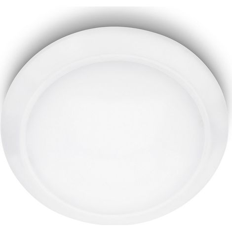 Idroweb – Plafonnier LED 6W 4000K – Luminosité 640lm – Dimensions 25x7cm – IP20 pour espaces intérieurs – Blanc (1/10)