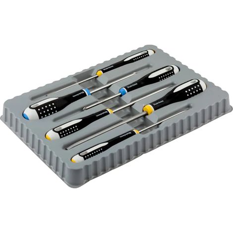 Set cacciaviti Bahco ergo acciaio inox 6 pezzi ergonomico