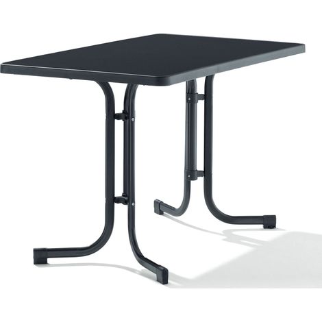 SIEGER Tavolo Pieghevole Boulevard con Piano Decorativo in Mecalit PRO (1/4)