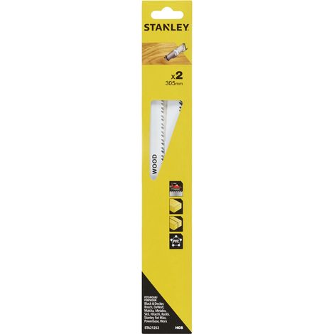 PIRANHA/STANLEY STA21252 2 LAME X SEGA GATT.  PZ 1,0