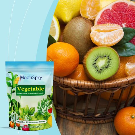 Pflanzenwachstumspulver fördert das Pflanzenwachstum und liefert zusätzliche Nährstoffe geeignet für verschiedene Pflanzennährstoffe – 100 g -- DE (1/5)