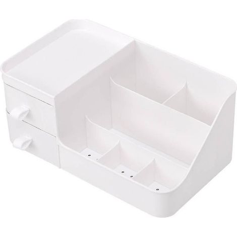 Boîte de rangement de cosmétiques de type tiroir, organisateur de rangement de masque de rouge à lèvres de bureau (1/5)