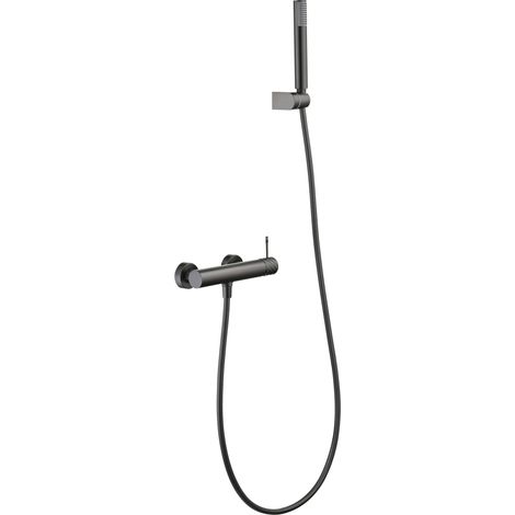Kit douche mitigeur Bless finition gun metal brossé [ IMEX® ]