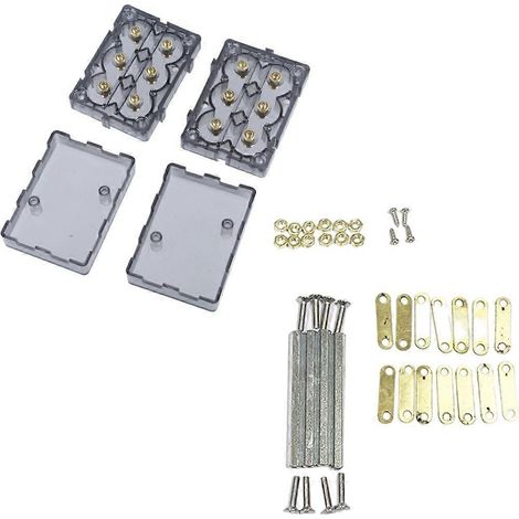 Energiespeicher-Kit 18650 Akku-Halterung Gehäuse Unterstützung 2S3P 3S2P 1S6P PC+ABS