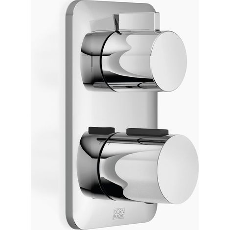 Thermostat encastré LISSÉ de Dornbracht avec régulation de débit