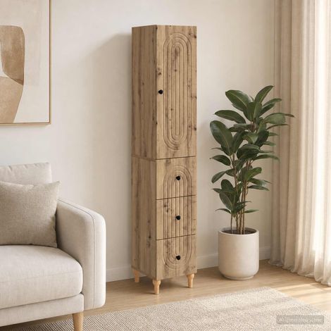 vidaXL Schrankset 2 Stk. Holzwerkstoff (1/5)