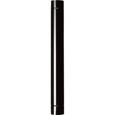 Tubo Smaltato per Stufe Save Nero Opaco 100 cm Ø 15