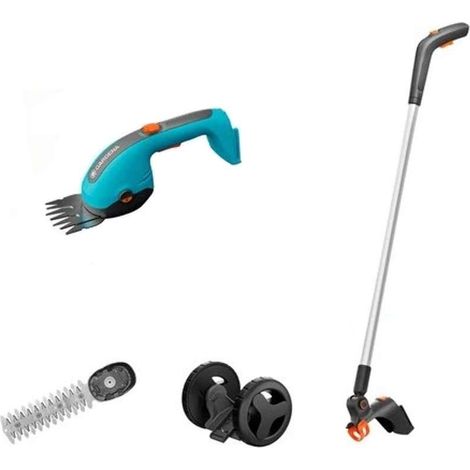 Gardena - Tijeras de podar inalámbricas PowerCut 20/18V para césped y arbustos, de 18 V, telescópicas, sin batería ni cargador 14752-55 (1/5)