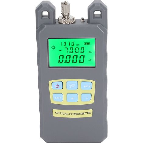 Kit d'outils fibre optique avec photomètre adaptateur cliveuse pince à dénuder outil de terminaison assemblage (1/5)
