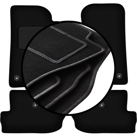 Komplettset Veloursmatten für: Jeep Wrangler IV Offroad (2017-)