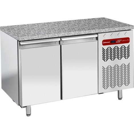 Table réfrigérée ventilée 2 portes top - granit - Diamond (1/5)