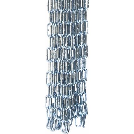 Catena genovese pretagliata Ø 2 mm. in acciaio zincato 5 mt. (1/2)