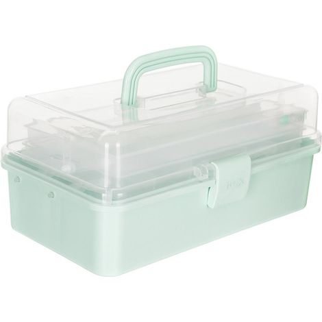Organizzatore - baule pieghevole color menta