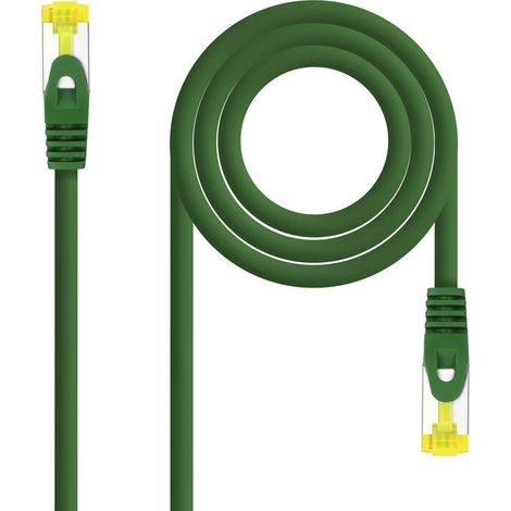 Cable de Red RJ45 SFTP Nanocable 10.20.1900-L25-GR Cat.6A/ LSZH/ 25cm/ Verde (1/3)