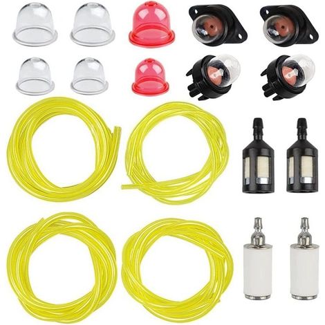 Tube de Tuyau Gaz Carburant 4 Pieds pour Souffleur Tronçonneuse et Débroussailleuse