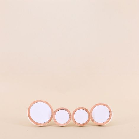 Lot de 4 patères rond (1/5)