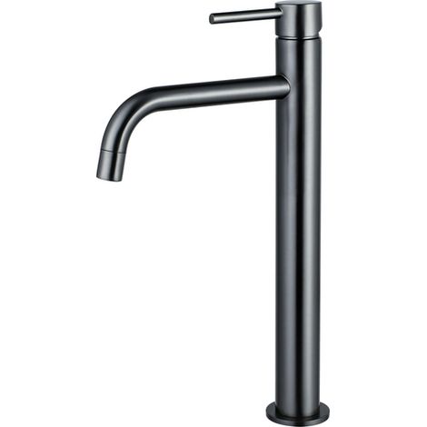 Fortifura Calvi Slim Mitigeur lavabo rehaussé monotrou Gun metal (1/5)