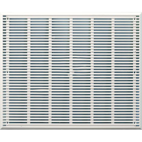 First Plast – Grille aération VMC 220x180mm – Pass air 140cm² – Épaisseur 5mm – Pour espaces confinés – Garantie 10 ans
