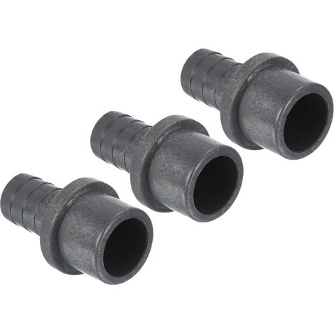 3 x Raccord réducteur, UPVC, 25mm OD 17mm barbelé, Gris, pour tuyau eau, salle de bain cuisine (1/5)