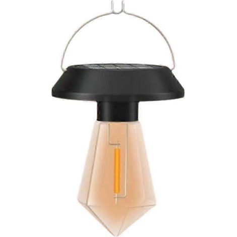 Lampe de camping solaire portable LED verte (2025)-AquaForge