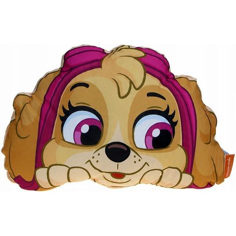 Coussin Pat' Patrouille Skye, garnissage en forme 21 x 33 cm (1/5)