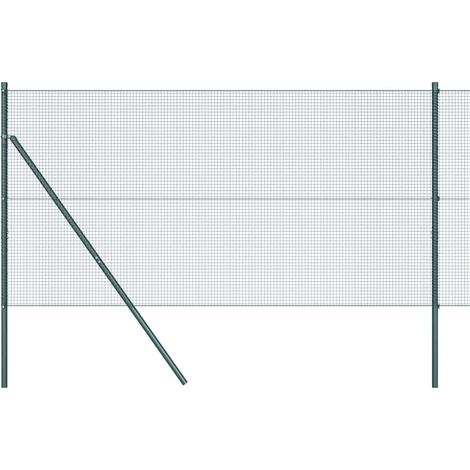 Maison Exclusive - Ground Fix Geschweißter Drahtzaun 10 x 1 m (B