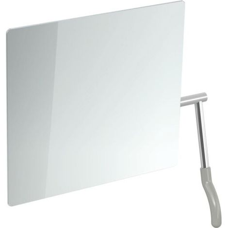 HEWI 802.01.100R 95 Miroir basculant, levier à droite (1/2)