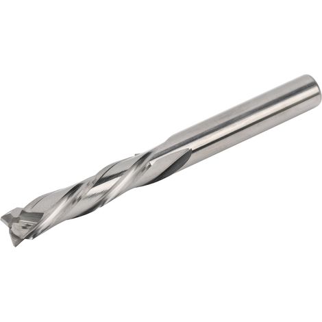 Fräser 3-schneidig, Wolframstahl, Aluminium, Rundgriff, CNC-Werkzeug, 6x6x25x60mm (1/5)