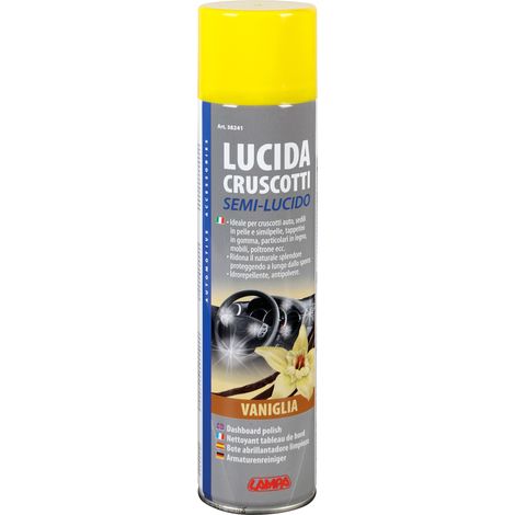 Lucida cruscotti semilucido - 400 ml - Vaniglia
