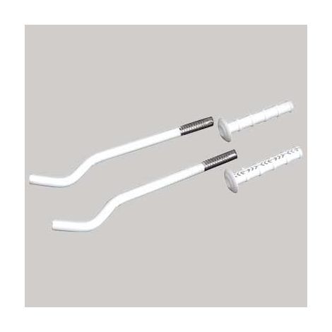 MENSOLA A PERCUSSIONE TELESCOPICA PER RADIATORI IN GHISA  12x260  Tassello 16x90     MADE IN ITALY