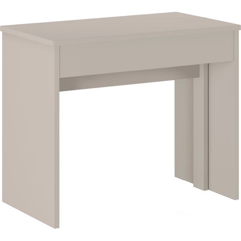 Consolle tavolo allungabile 12 coperti 6 prolunghe Beige - ONEGA (1/5)